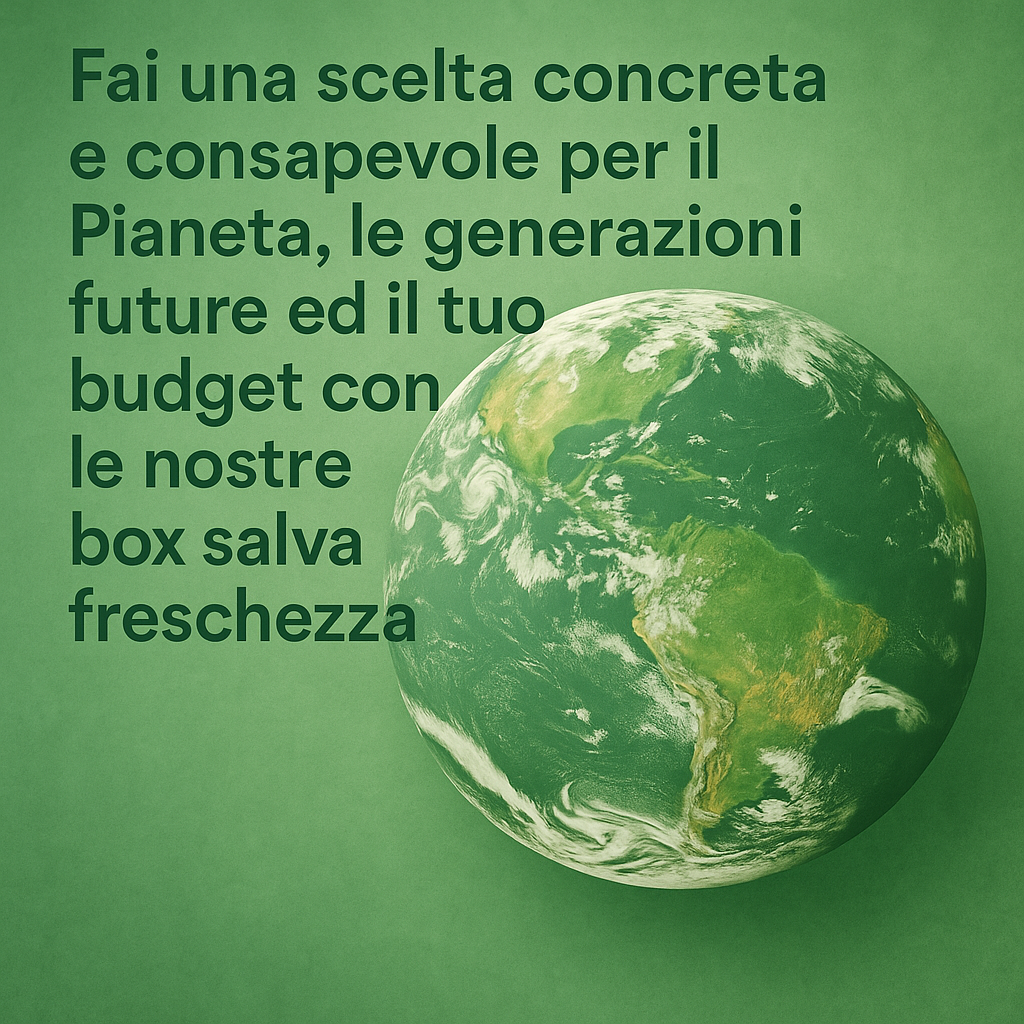 FreshBox contenitore ermetico e sostenibile per alimenti